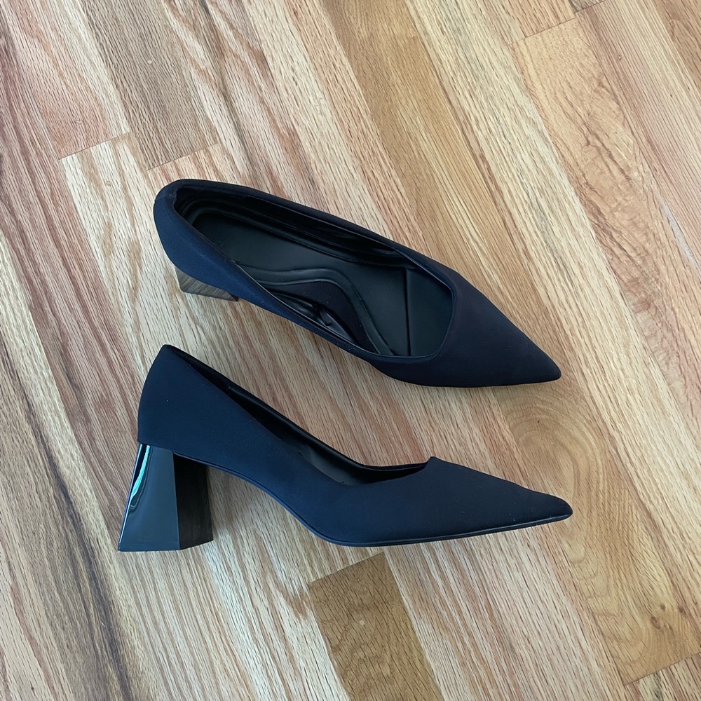 ❄️ Zara Elegant Black Women's Heels